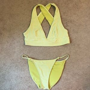 gingham bikini